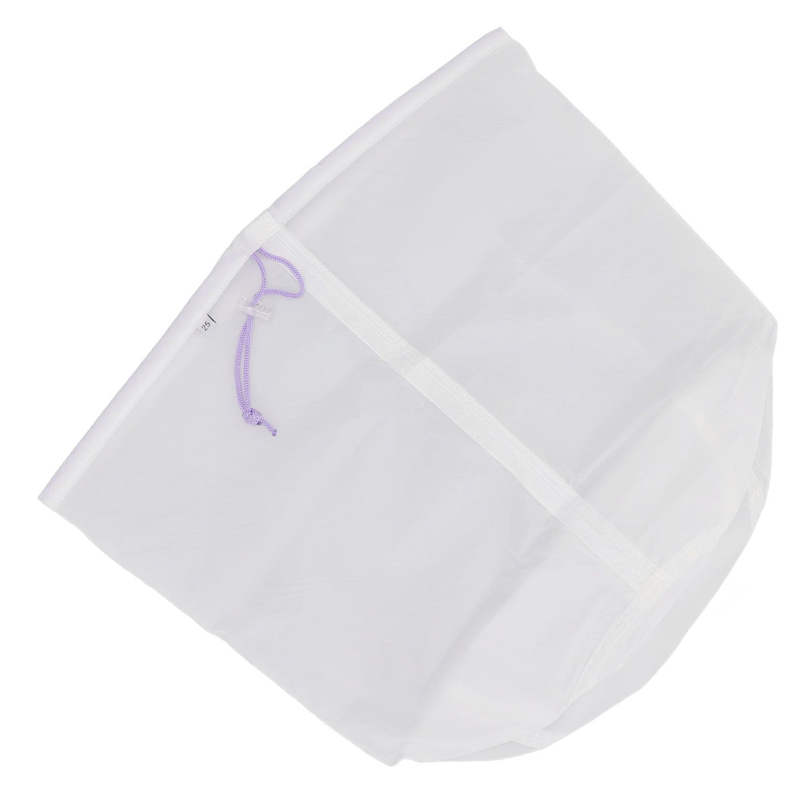 5 Gallons Brew Bags Wine Straining Bag Extra Fine Mesh for Homebrewing Milk Honey Purple (25micro) V1294-YM3111220279011-0421