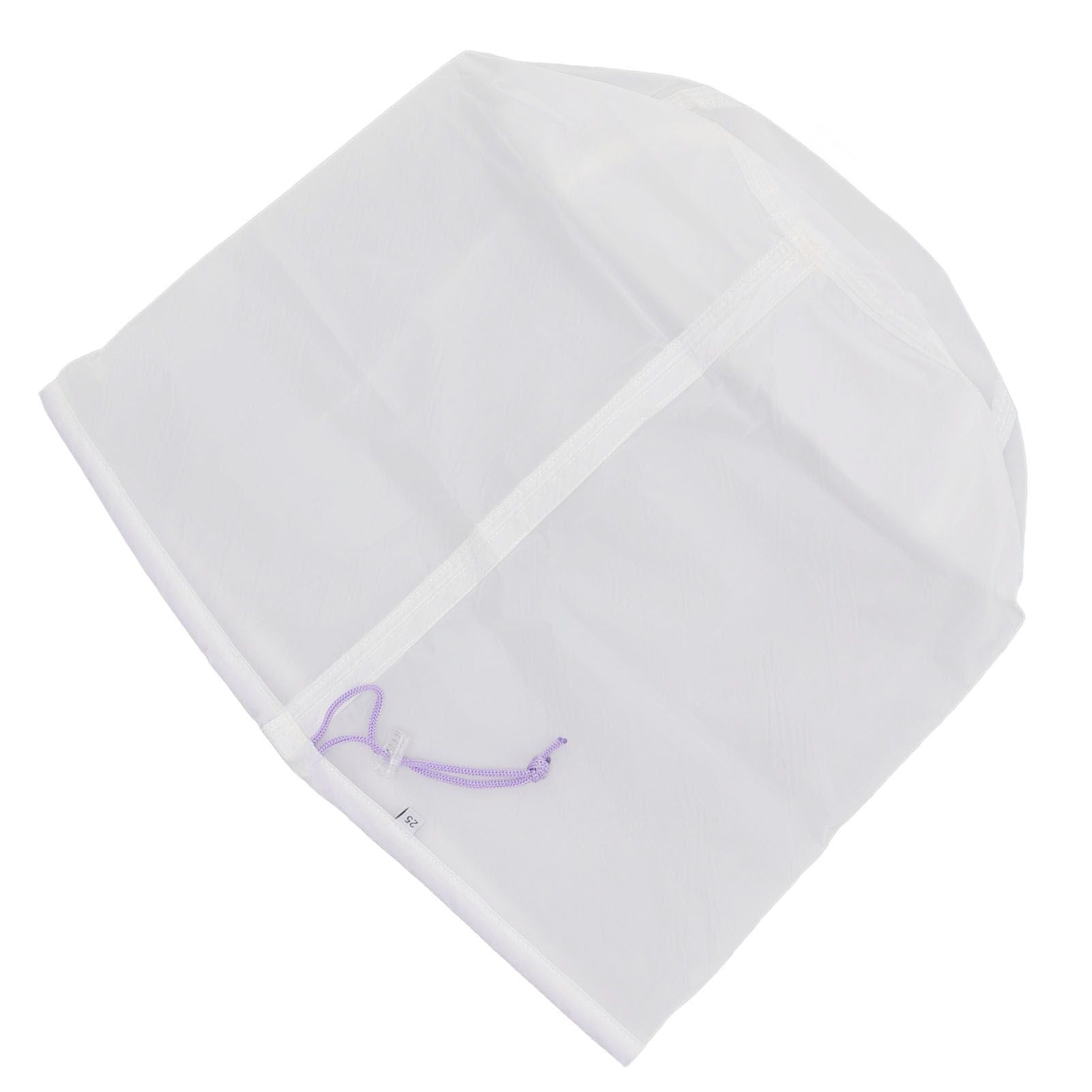 5 Gallons Brew Bags Wine Straining Bag Extra Fine Mesh for Homebrewing Milk Honey Purple (25micro) V1294-YM3111220279011-0421