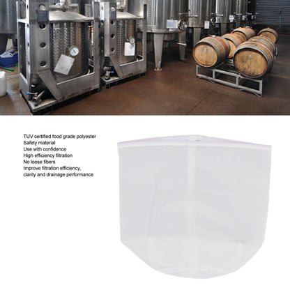 5 Gallons Brew Bags Wine Straining Bag Extra Fine Mesh for Homebrewing Milk Honey Purple (25micro) V1294-YM3111220279011-0421