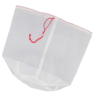 5 Gallons Brew Bags Wine Straining Bag Extra Fine Mesh for Homebrewing Milk Honey Red (160micro) V1294-YM3111220279013-0421