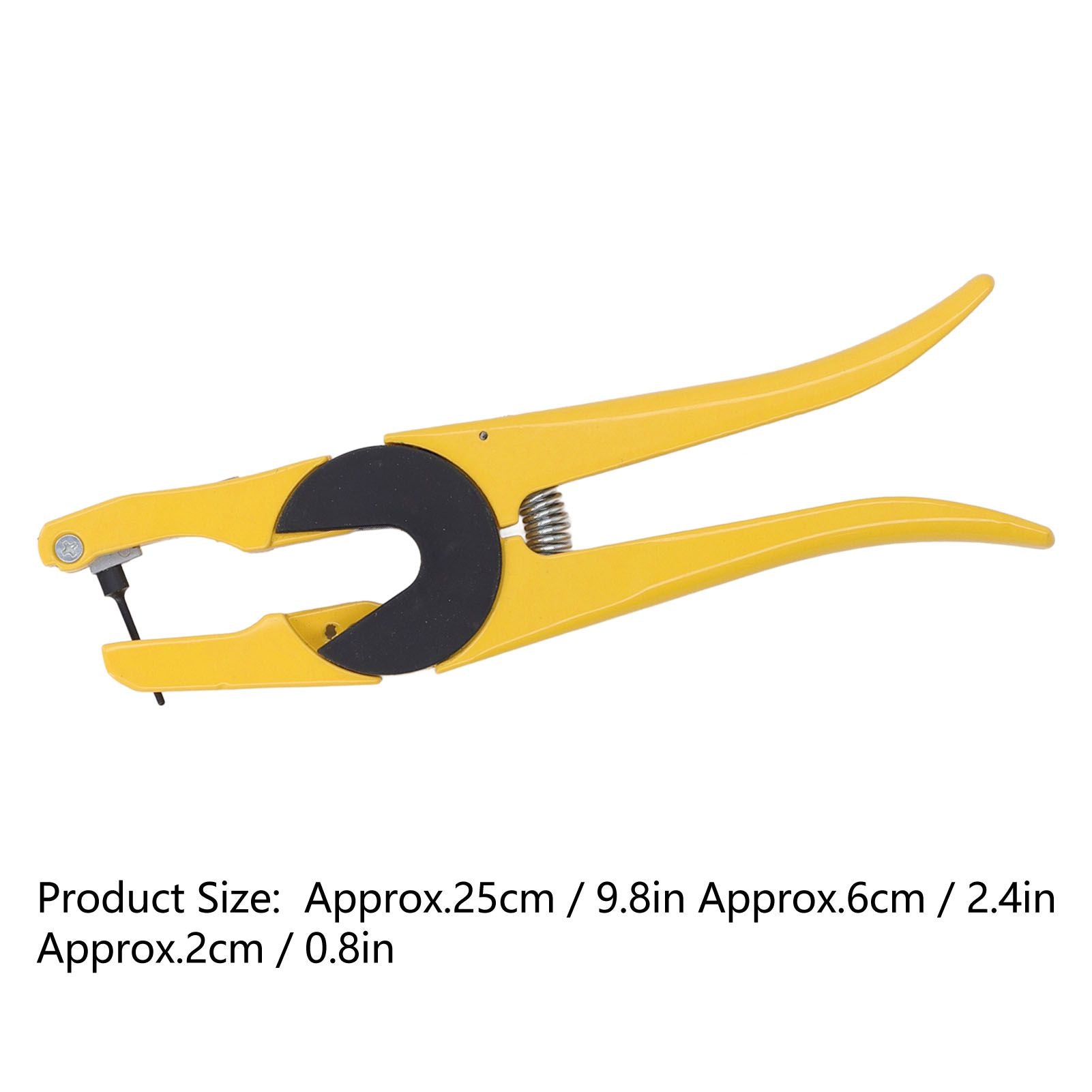 Cow Ear Tag Pliers Single Piece Integrated Bull Ear Marked Pliers Livestock Animal Clamp V1294-YM3111220279111-0421