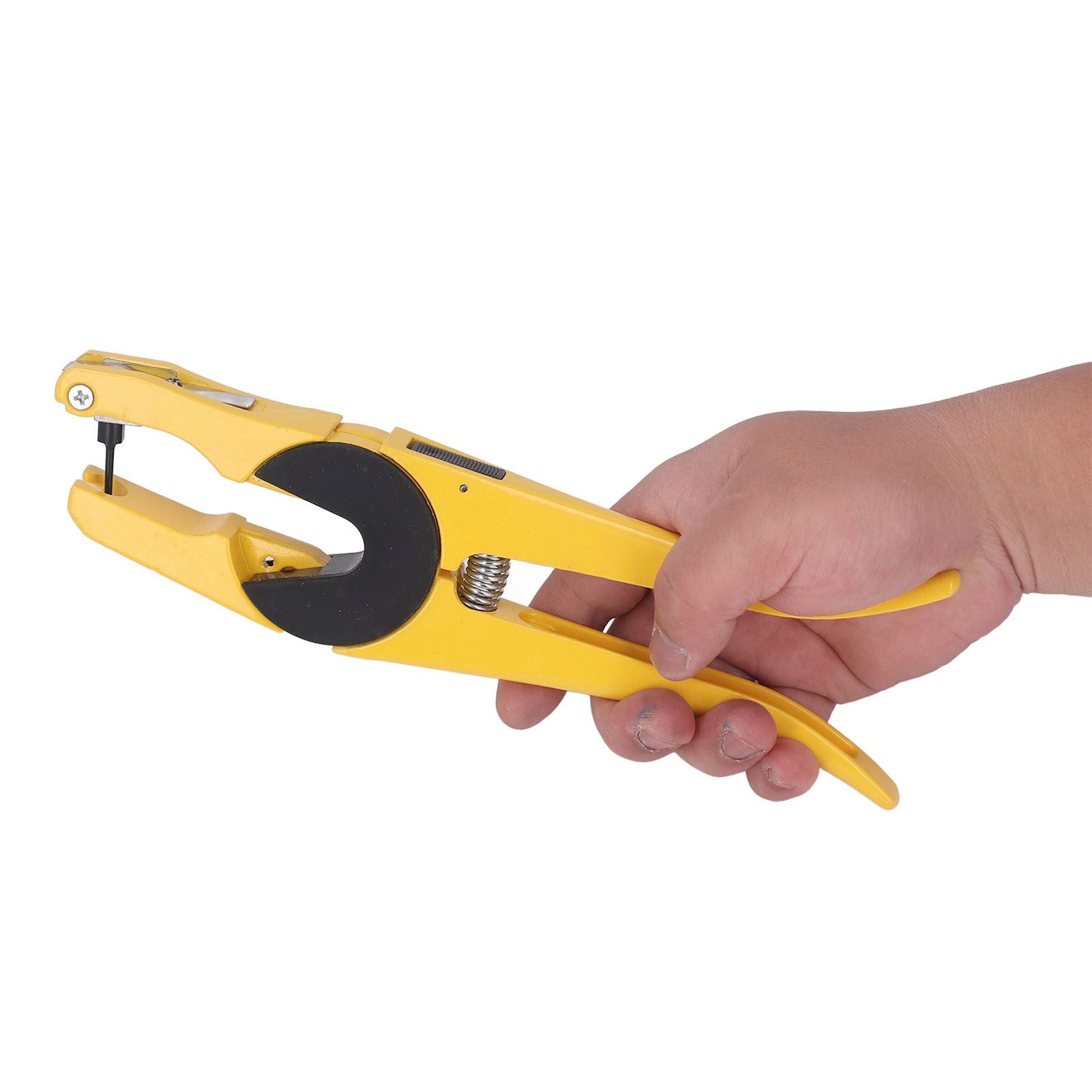 Cow Ear Tag Pliers Single Piece Integrated Bull Ear Marked Pliers Livestock Animal Clamp V1294-YM3111220279111-0421