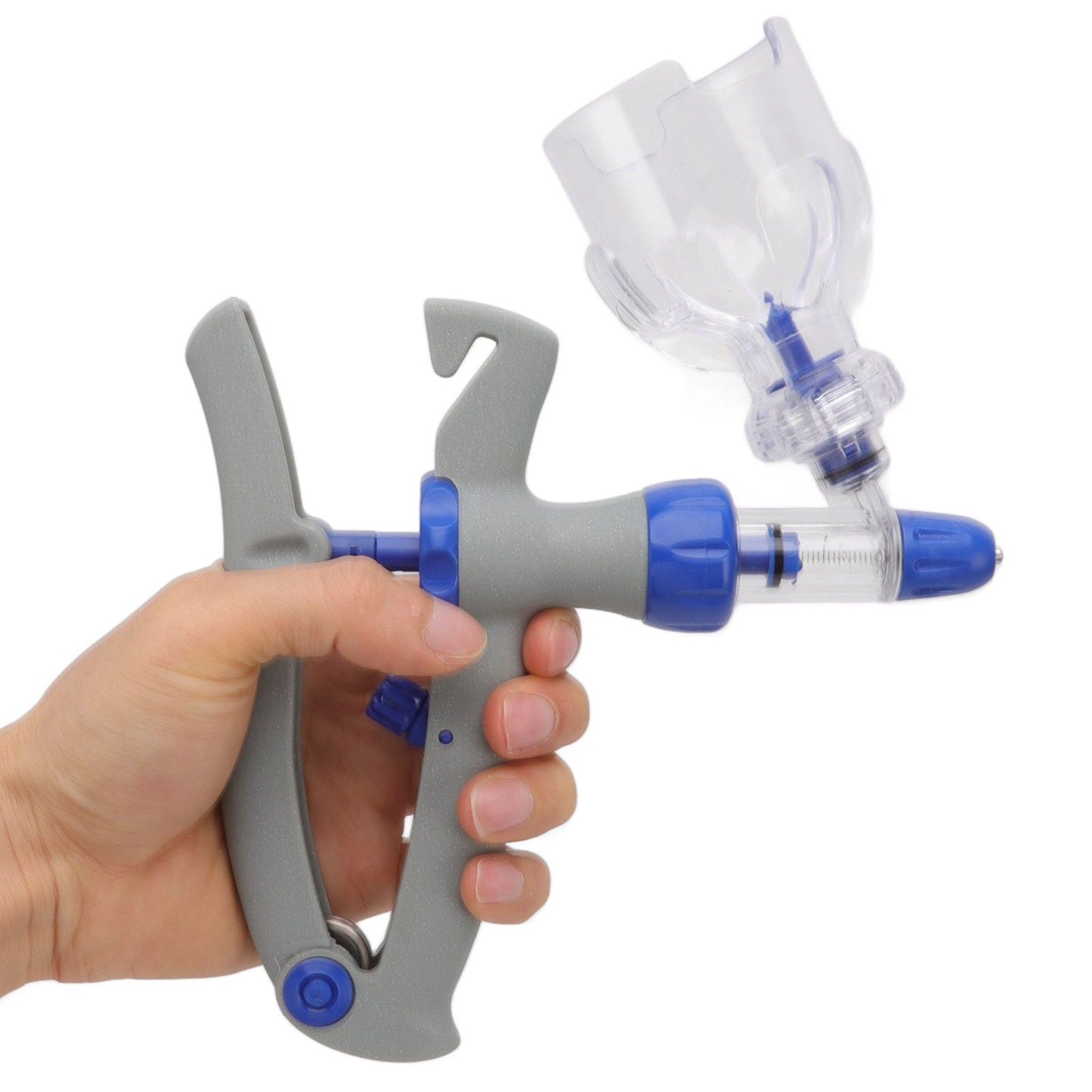 Livestock Continuous Syringe Adjustable Safe Stable Detachable Animal Continuous Injector for Chicken Sheep V1294-YM3111220280611-0421
