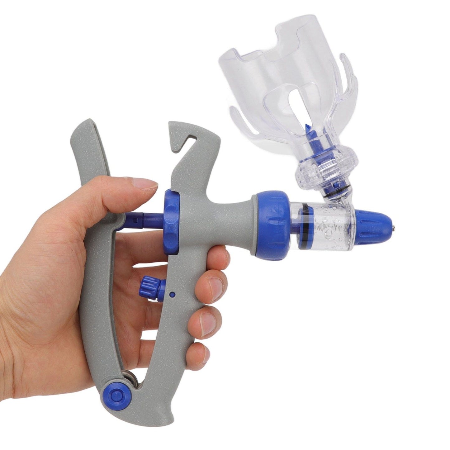 Livestock Continuous Syringe Adjustable Safe Stable Detachable Animal Continuous Injector for Chicken Sheep V1294-YM3111220280612-0421