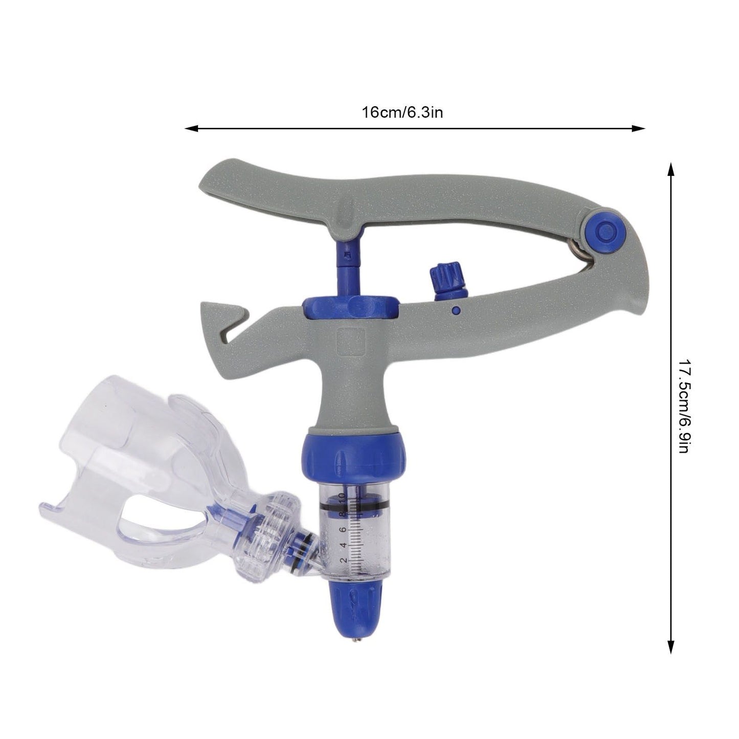 Livestock Continuous Syringe Adjustable Safe Stable Detachable Animal Continuous Injector for Chicken Sheep V1294-YM3111220280612-0421