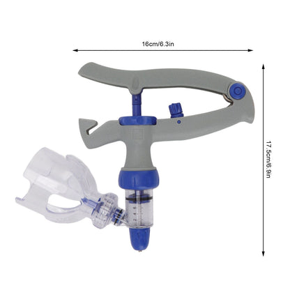 Livestock Continuous Syringe Adjustable Safe Stable Detachable Animal Continuous Injector for Chicken Sheep V1294-YM3111220280612-0421