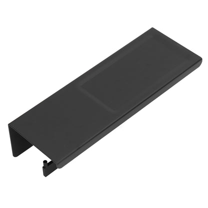 Wall Mount Toilet Paper Holder 2 Use Hotel Bathroom Tissue Waterproof with Storage Shelf Black V1294-YM3112220069511-0421