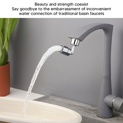 Plastic Faucet Extender 360 Degree Universal Rotating Splashing Proof Tap Aerator for Kitchen Bathroom V1294-YM3112220069911-0421