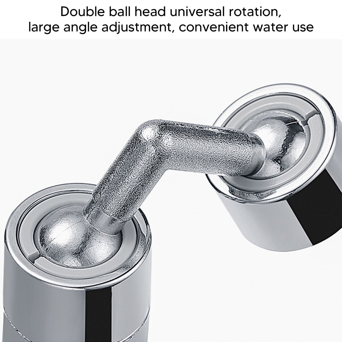 Plastic Faucet Extender 360 Degree Universal Rotating Splashing Proof Tap Aerator for Kitchen Bathroom V1294-YM3112220069911-0421