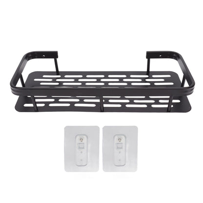 Shower Caddy Single Tier Durable Aluminium Rustproof Sticker Installation Shower Shelf for Bathroom Bedroom V1294-YM3112220070211-0421