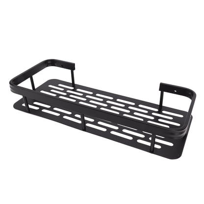 Shower Caddy Single Tier Durable Aluminium Rustproof Sticker Installation Shower Shelf for Bathroom Bedroom V1294-YM3112220070211-0421