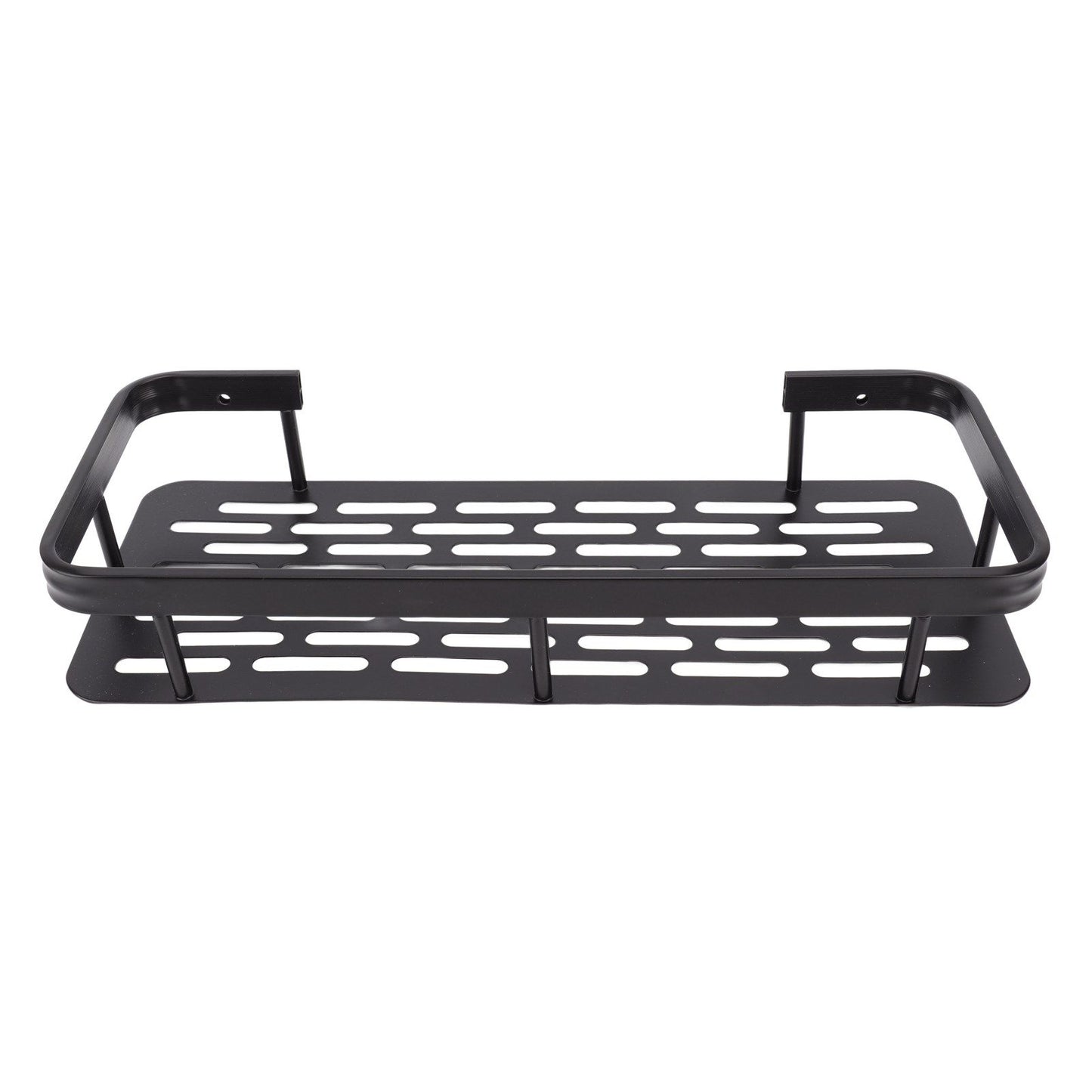Shower Caddy Single Tier Durable Aluminium Rustproof Sticker Installation Shower Shelf for Bathroom Bedroom V1294-YM3112220070211-0421