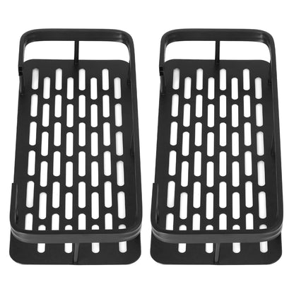Shower Caddy Double Layer Rectangle Shape Space Saving Aluminum Punching Free Installation Bathroom Supplies V1294-YM3112220070311-0421