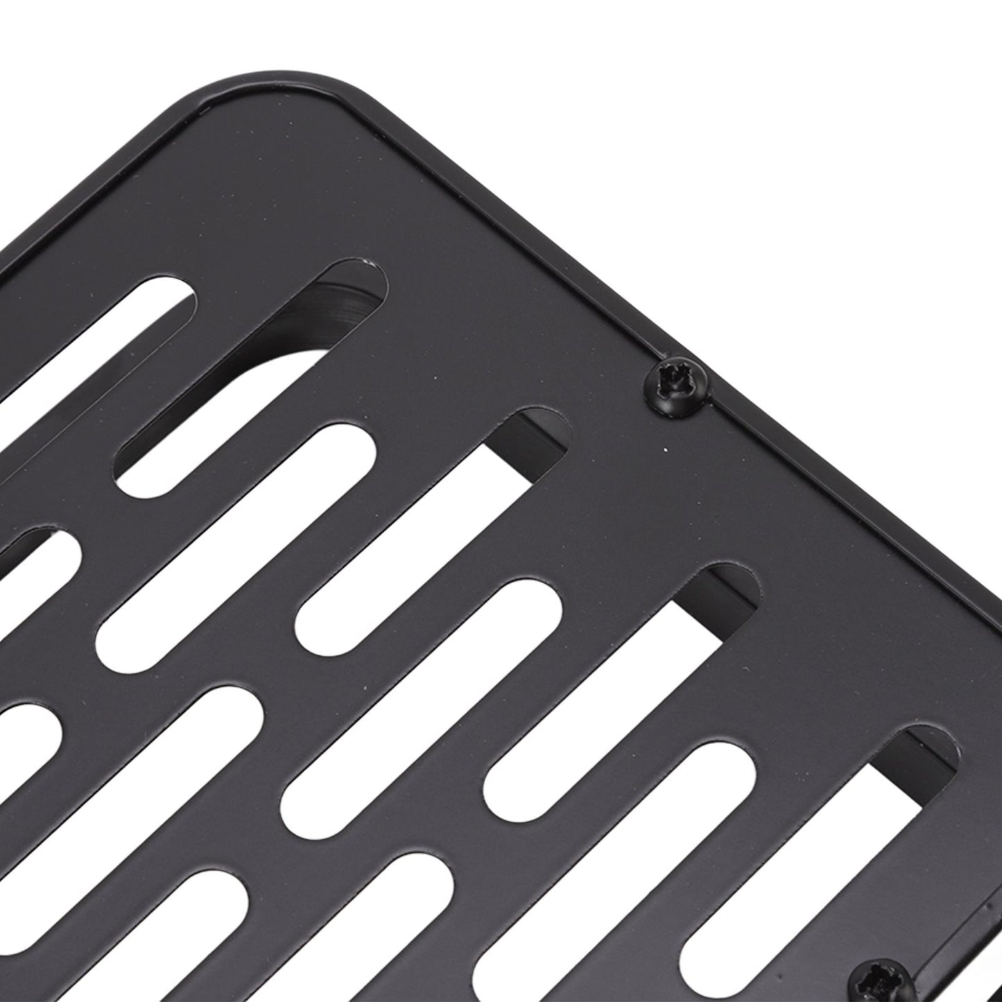 Shower Storage Rack 3 Layers Punch Free Rectangle Aluminum Shower Shelf Basket for Home Bathroom Black V1294-YM3112220070411-0421