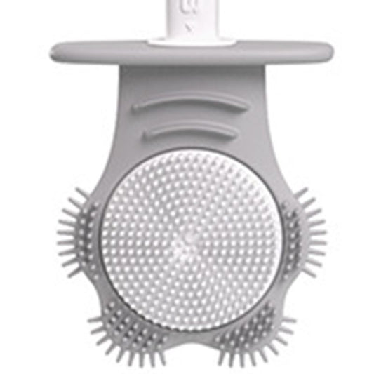 Toilet Brush Dual Color Double Sided Plastic with Detachable Handle Cat Claw Shaped Toilet Cleaning Tool for V1294-YM3112220072911-0421