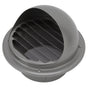 Stainless Steel Round Air Vent Louvered Cover Waterproof Windproof External Wall Vent Outlet for Ventilation V1294-YM3112220074011-0421