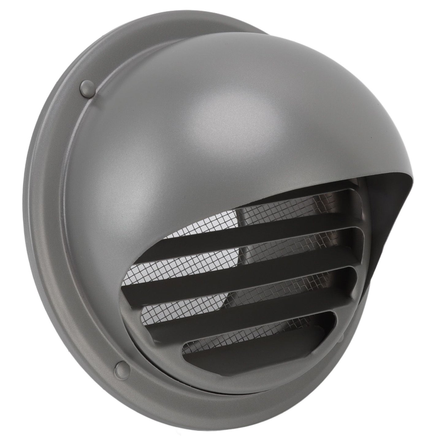 Stainless Steel Round Air Vent Louvered Cover Waterproof Windproof External Wall Vent Outlet for Ventilation V1294-YM3112220074011-0421