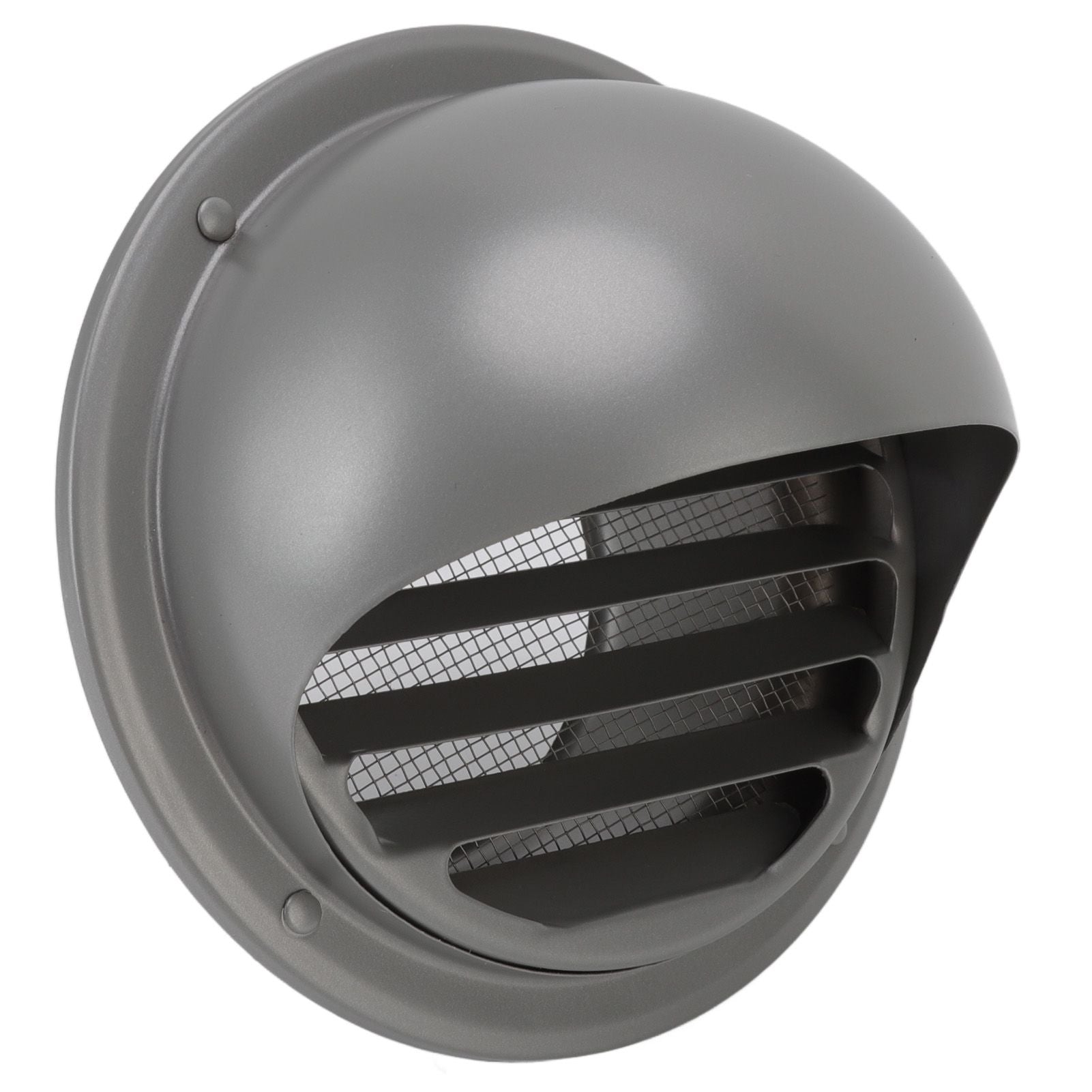 Stainless Steel Round Air Vent Louvered Cover Waterproof Windproof External Wall Vent Outlet for Ventilation V1294-YM3112220074011-0421