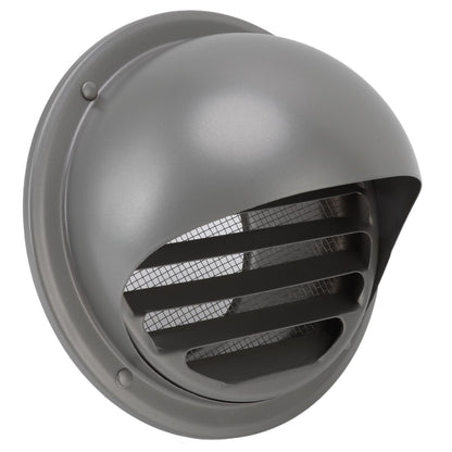 Stainless Steel Round Air Vent Louvered Cover Waterproof Windproof External Wall Vent Outlet for Ventilation V1294-YM3112220074011-0421