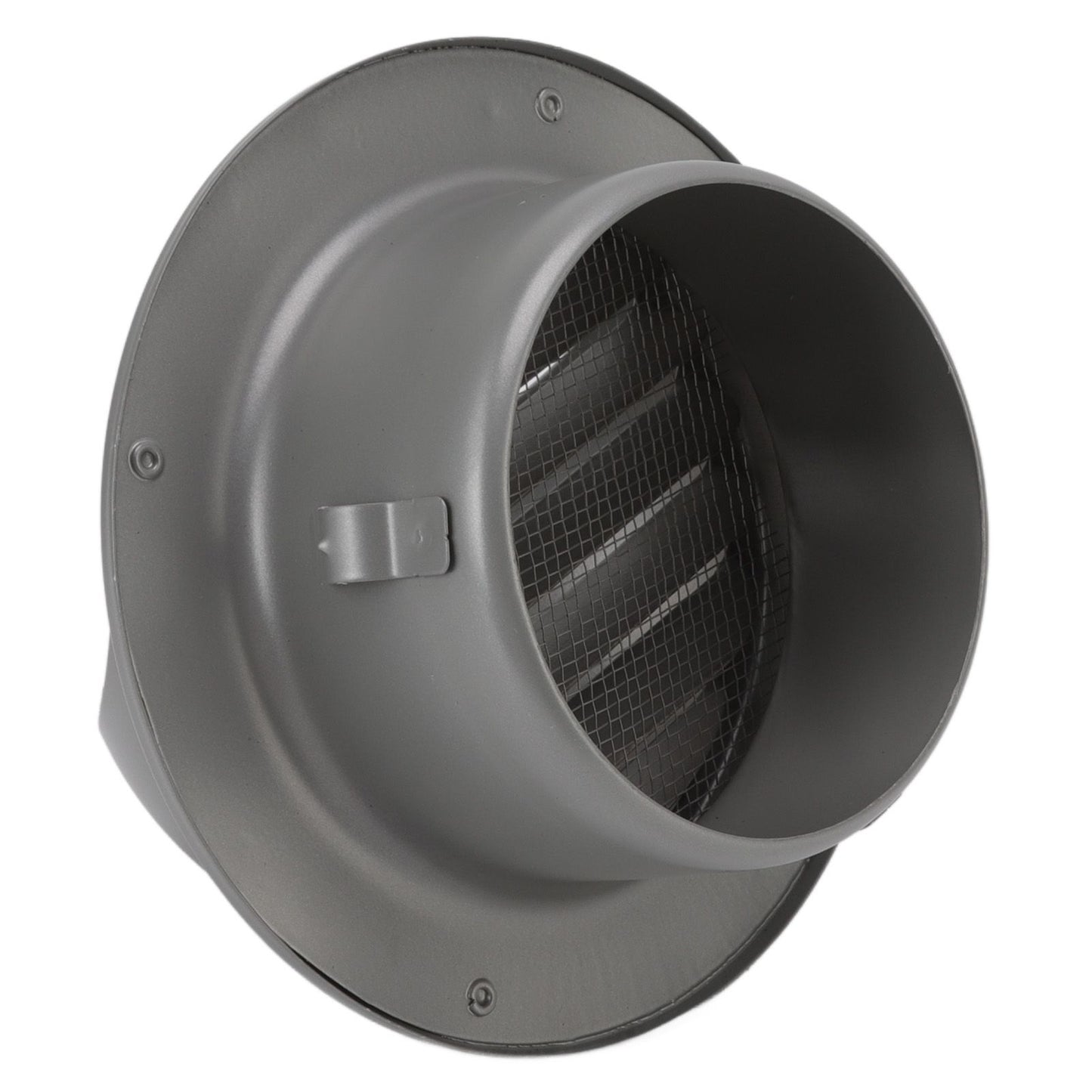 Stainless Steel Round Air Vent Louvered Cover Waterproof Windproof External Wall Vent Outlet for Ventilation V1294-YM3112220074011-0421
