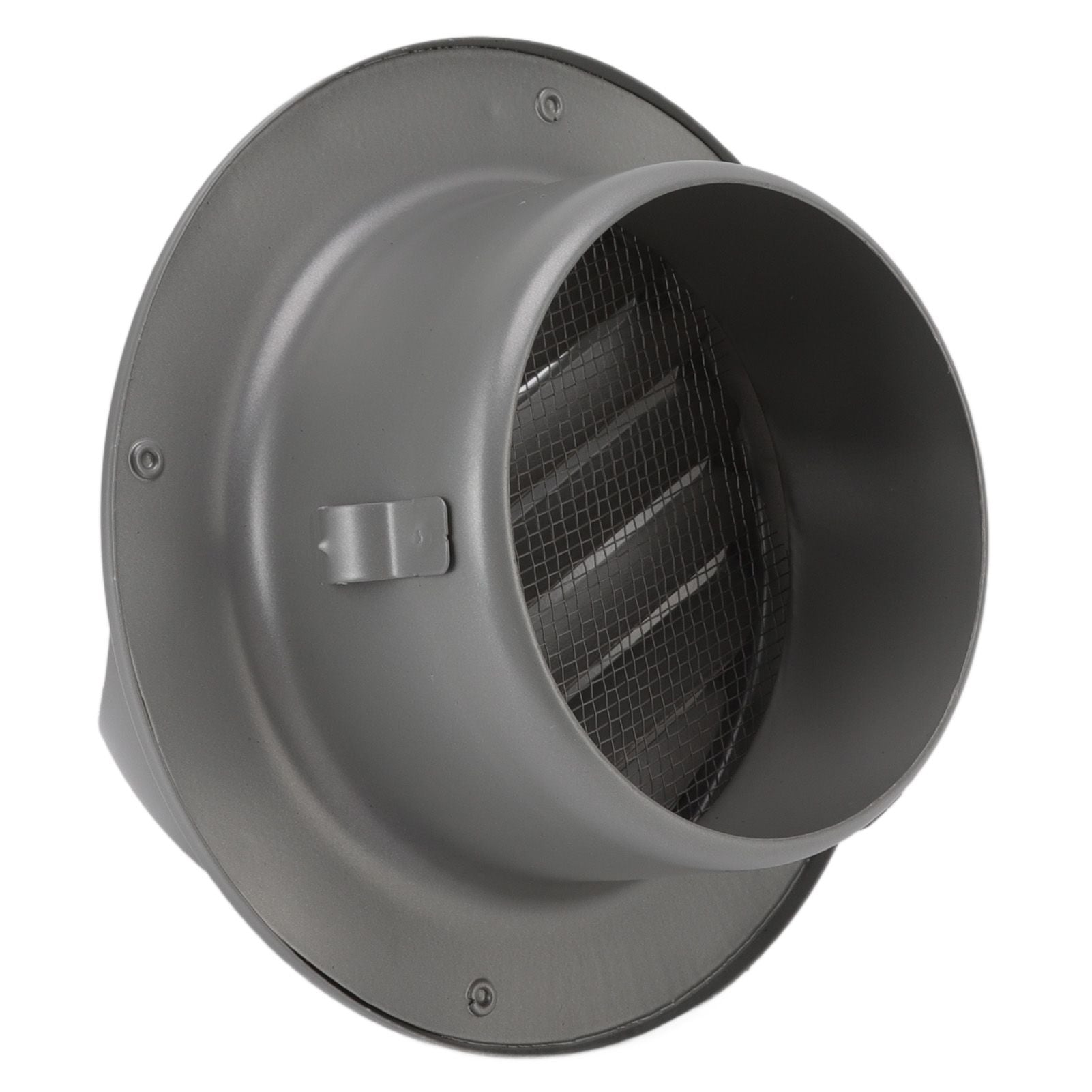 Stainless Steel Round Air Vent Louvered Cover Waterproof Windproof External Wall Vent Outlet for Ventilation V1294-YM3112220074011-0421