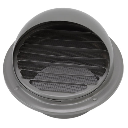 Stainless Steel Round Air Vent Louvered Cover Waterproof Windproof External Wall Vent Outlet for Ventilation V1294-YM3112220074011-0421