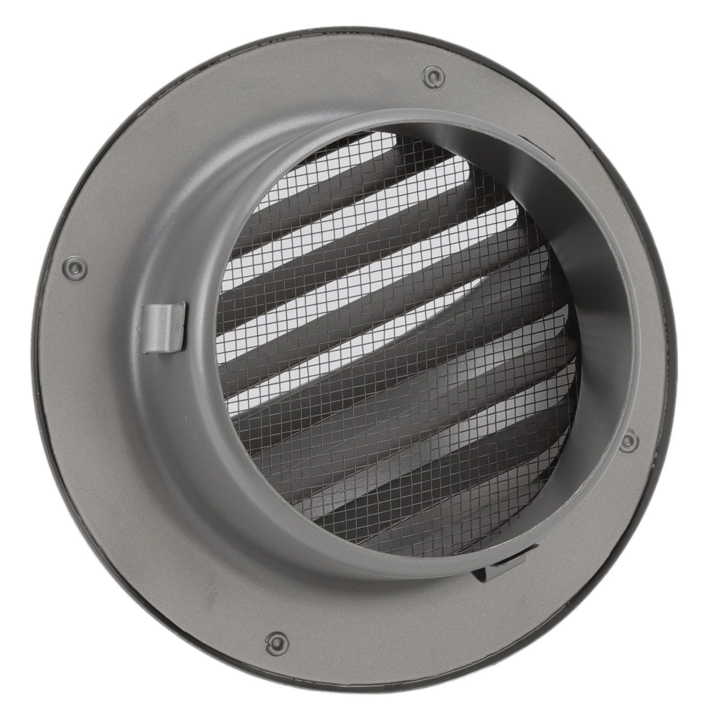 Stainless Steel Round Air Vent Louvered Cover Waterproof Windproof External Wall Vent Outlet for Ventilation V1294-YM3112220074011-0421