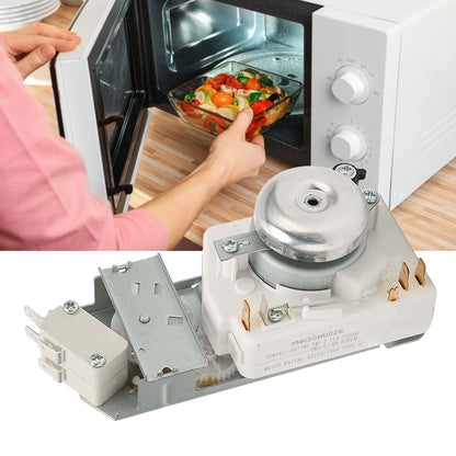 Microwave Oven Timer Stainless Steel Lightweight Time Controller with Barbecue Function for Galanz 220-240V V1294-YM3113220208011-0421