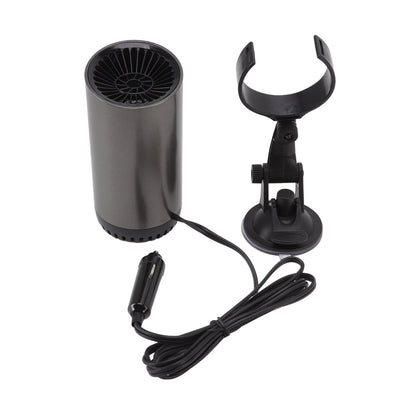 Car Heater Front Windshield Defogging Heater Defroster Car Air Purifying Heater 12V with Suction Cup Bracket V1294-YM3113220209411-0421