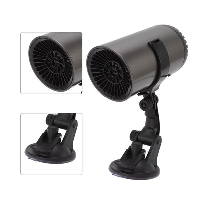 Car Heater Front Windshield Defogging Heater Defroster Car Air Purifying Heater 12V with Suction Cup Bracket V1294-YM3113220209411-0421