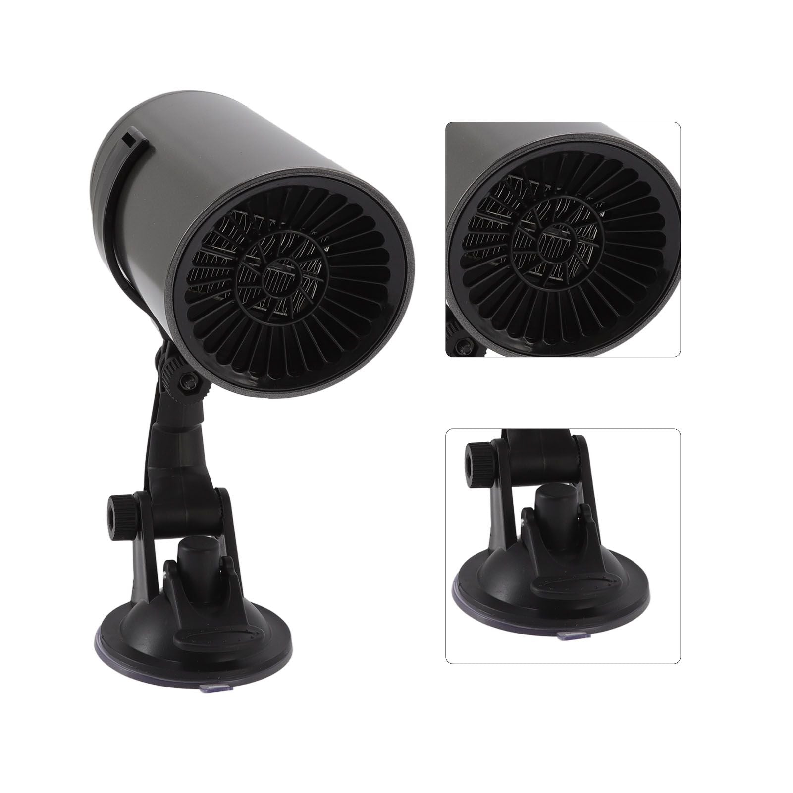 Car Heater Front Windshield Defogging Heater Defroster Car Air Purifying Heater 12V with Suction Cup Bracket V1294-YM3113220209411-0421