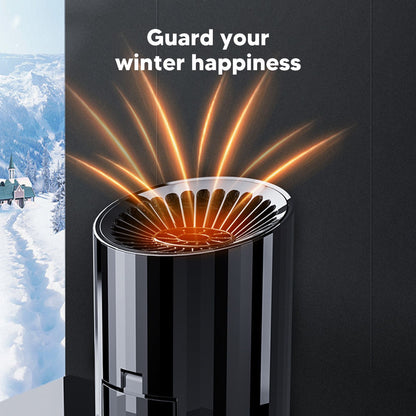 Black Portable Car Heater Quick Heating Automatic Overheat Protection Car Windshield Defroster 150W 24V V1294-YM3113220209612-0421