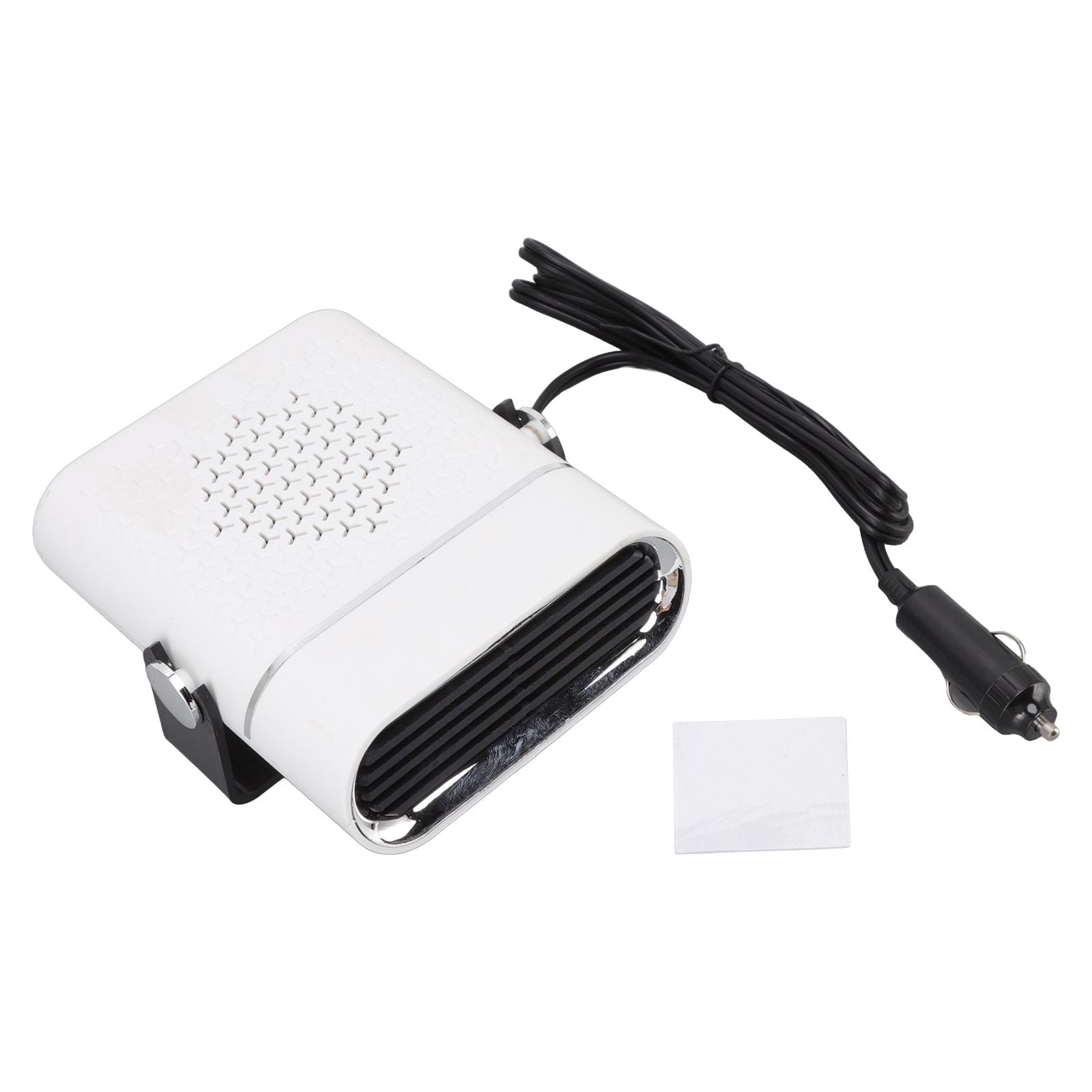 Car Heater Portable Fast Heating 360 Degree Rotation Car Heater Windscreen Defroster Defogger 12V White V1294-YM3113220209811-0421