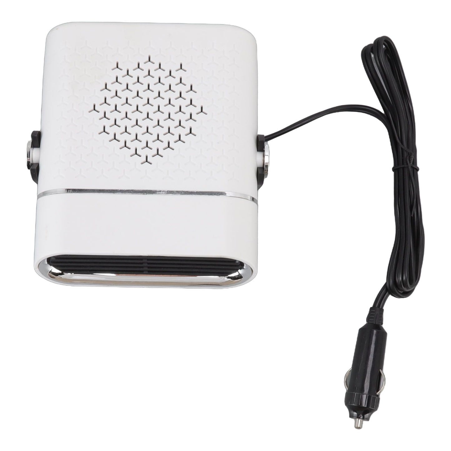 Car Heater Portable Fast Heating 360 Degree Rotation Car Heater Windscreen Defroster Defogger 12V White V1294-YM3113220209811-0421