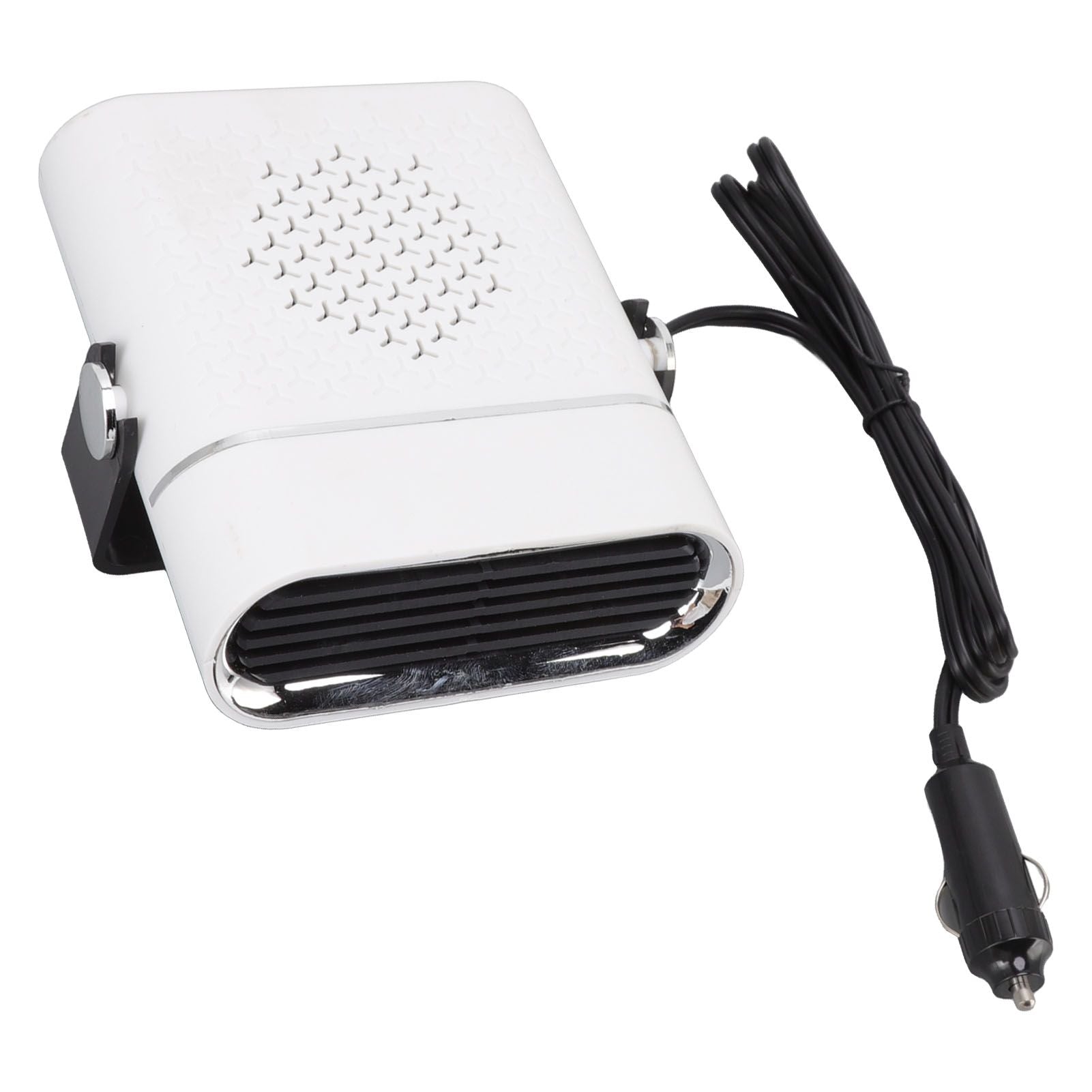 Car Heater Portable Fast Heating 360 Degree Rotation Car Heater Windscreen Defroster Defogger 12V White V1294-YM3113220209811-0421