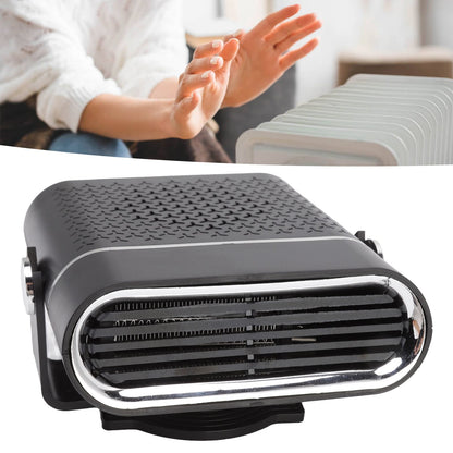 Car Heater Portable Fast Heating 360 Degree Rotation Car Heater Windscreen Defroster Defogger 12V Black V1294-YM3113220209812-0421