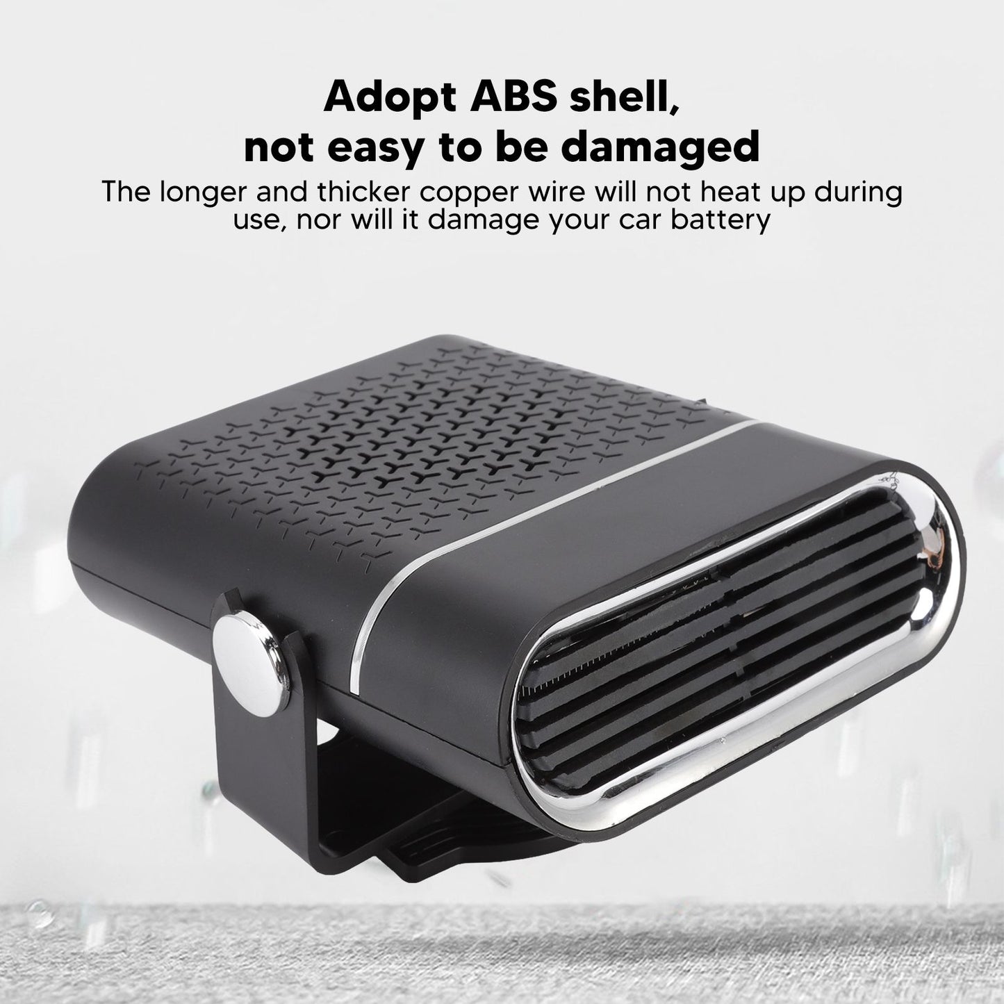 Car Heater Portable Fast Heating 360 Degree Rotation Car Heater Windscreen Defroster Defogger 12V Black V1294-YM3113220209812-0421