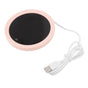 USB Coffee Mug Warmer Electric Gravity Switch 55 Celsius Degree Milk Heating Plate for Office Pink V1294-YM3113220213811-0421