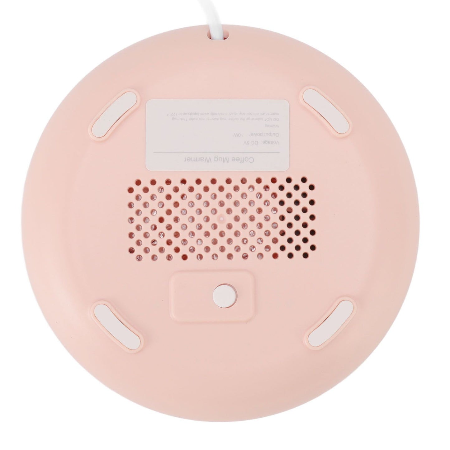 USB Coffee Mug Warmer Electric Gravity Switch 55 Celsius Degree Milk Heating Plate for Office Pink V1294-YM3113220213811-0421