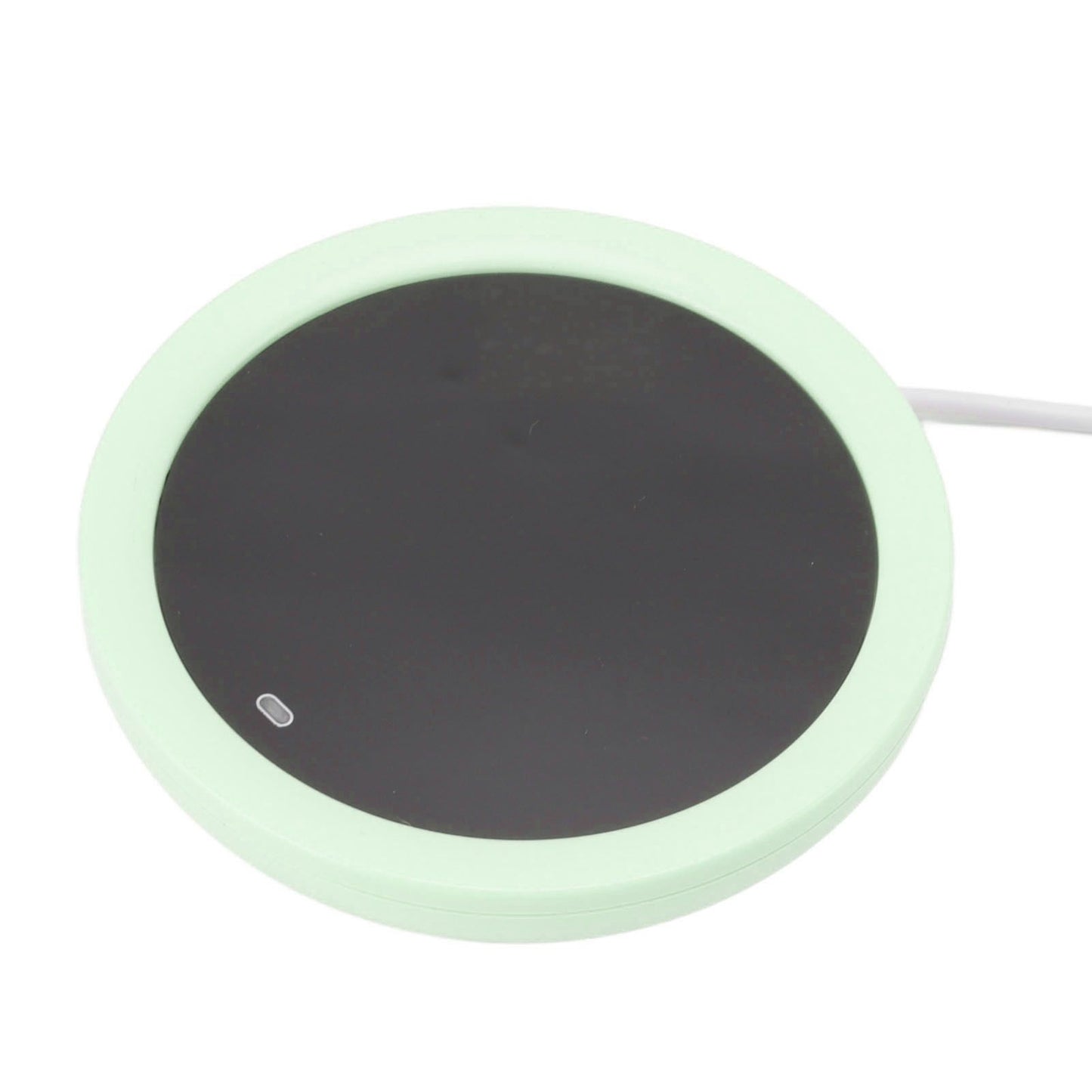 USB Coffee Mug Warmer Electric Gravity Switch 55 Celsius Degree Milk Heating Plate for Office Green V1294-YM3113220213812-0421