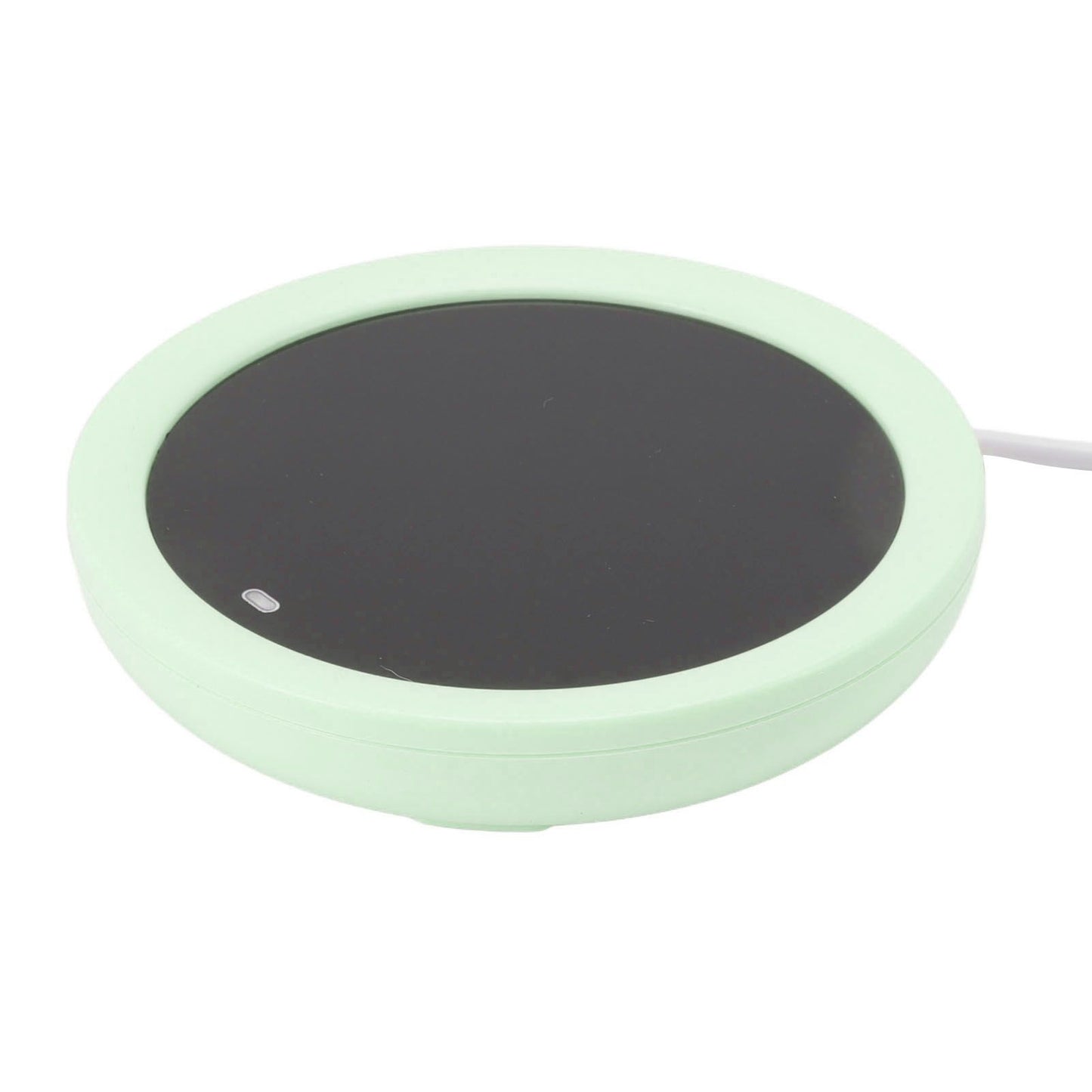 USB Coffee Mug Warmer Electric Gravity Switch 55 Celsius Degree Milk Heating Plate for Office Green V1294-YM3113220213812-0421