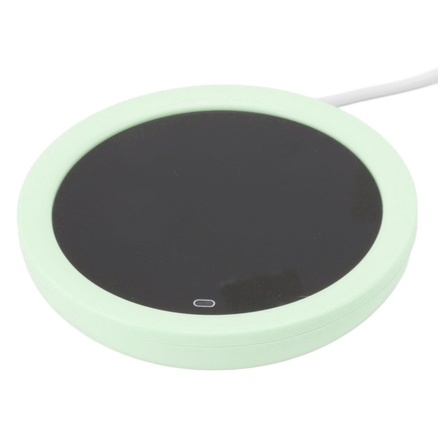 USB Coffee Mug Warmer Electric Gravity Switch 55 Celsius Degree Milk Heating Plate for Office Green V1294-YM3113220213812-0421