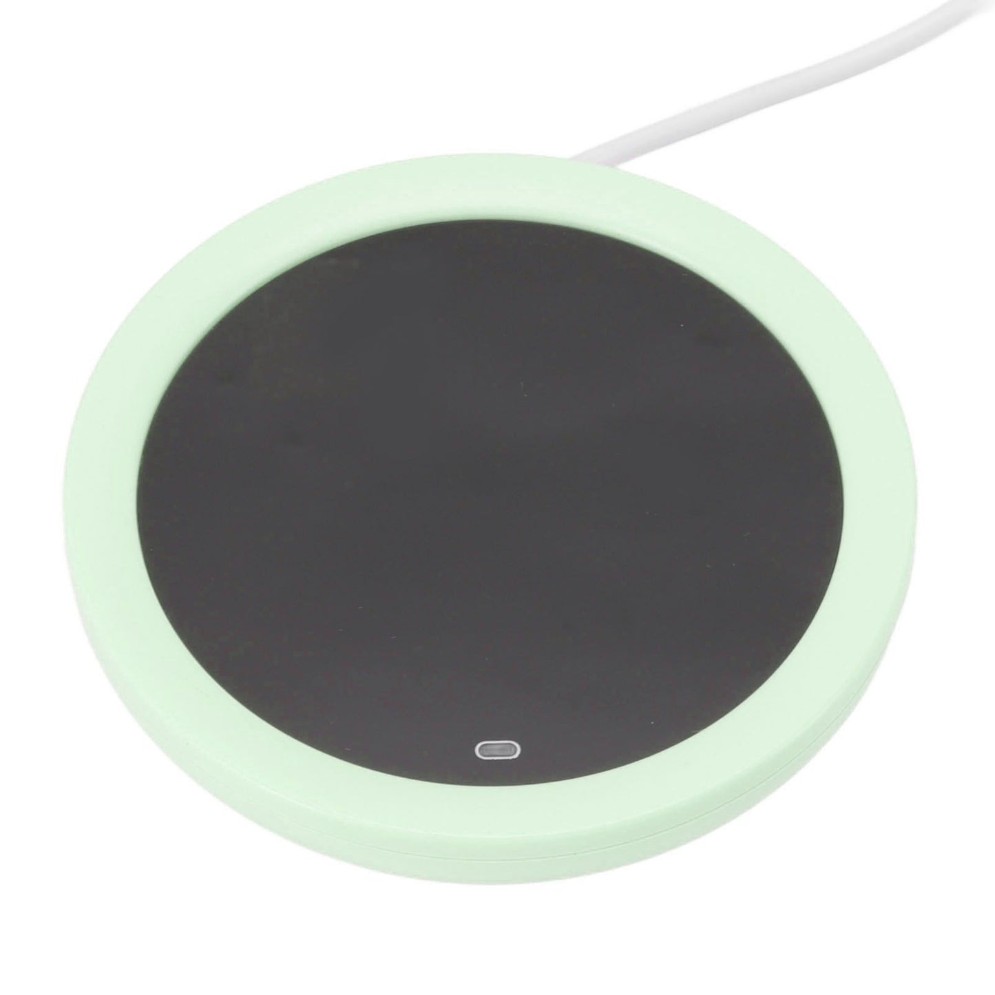 USB Coffee Mug Warmer Electric Gravity Switch 55 Celsius Degree Milk Heating Plate for Office Green V1294-YM3113220213812-0421