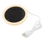 USB Coffee Mug Warmer Electric Gravity Switch 55 Celsius Degree Milk Heating Plate for Office Yellow V1294-YM3113220213813-0421