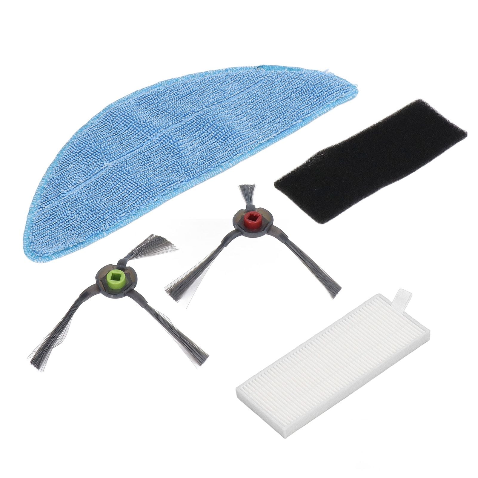 Robot Cleaner Rag Filter Set Replaceable Reusable Robot Cleaner Side Brush Set for Yeedi K600 K700 K680 V1294-YM3113220216911-0421