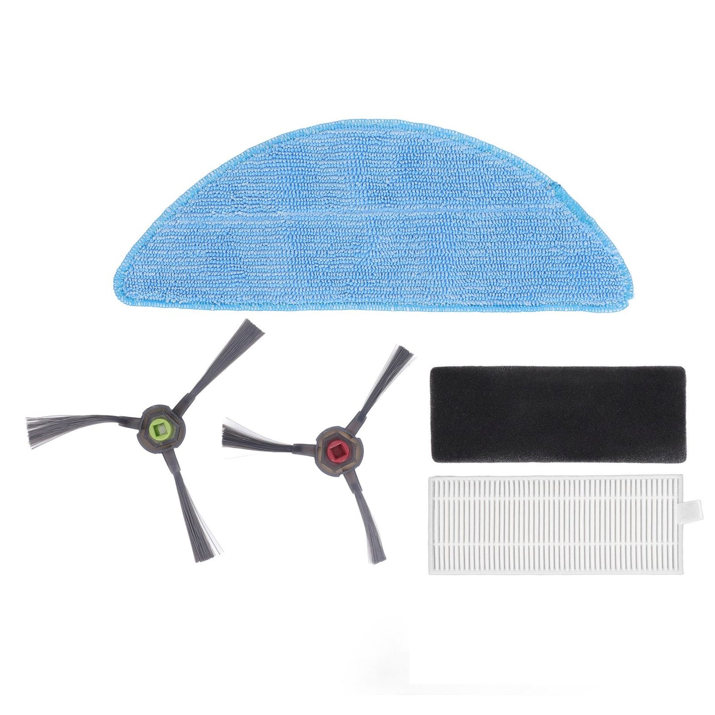 Robot Cleaner Rag Filter Set Replaceable Reusable Robot Cleaner Side Brush Set for Yeedi K600 K700 K680 V1294-YM3113220216911-0421