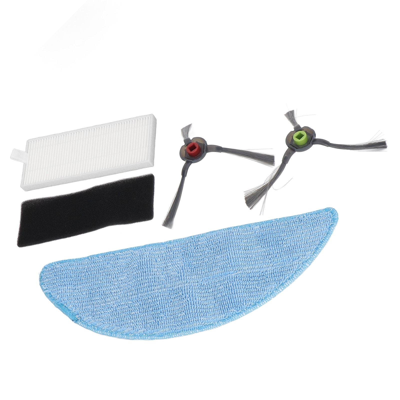 Robot Cleaner Rag Filter Set Replaceable Reusable Robot Cleaner Side Brush Set for Yeedi K600 K700 K680 V1294-YM3113220216911-0421