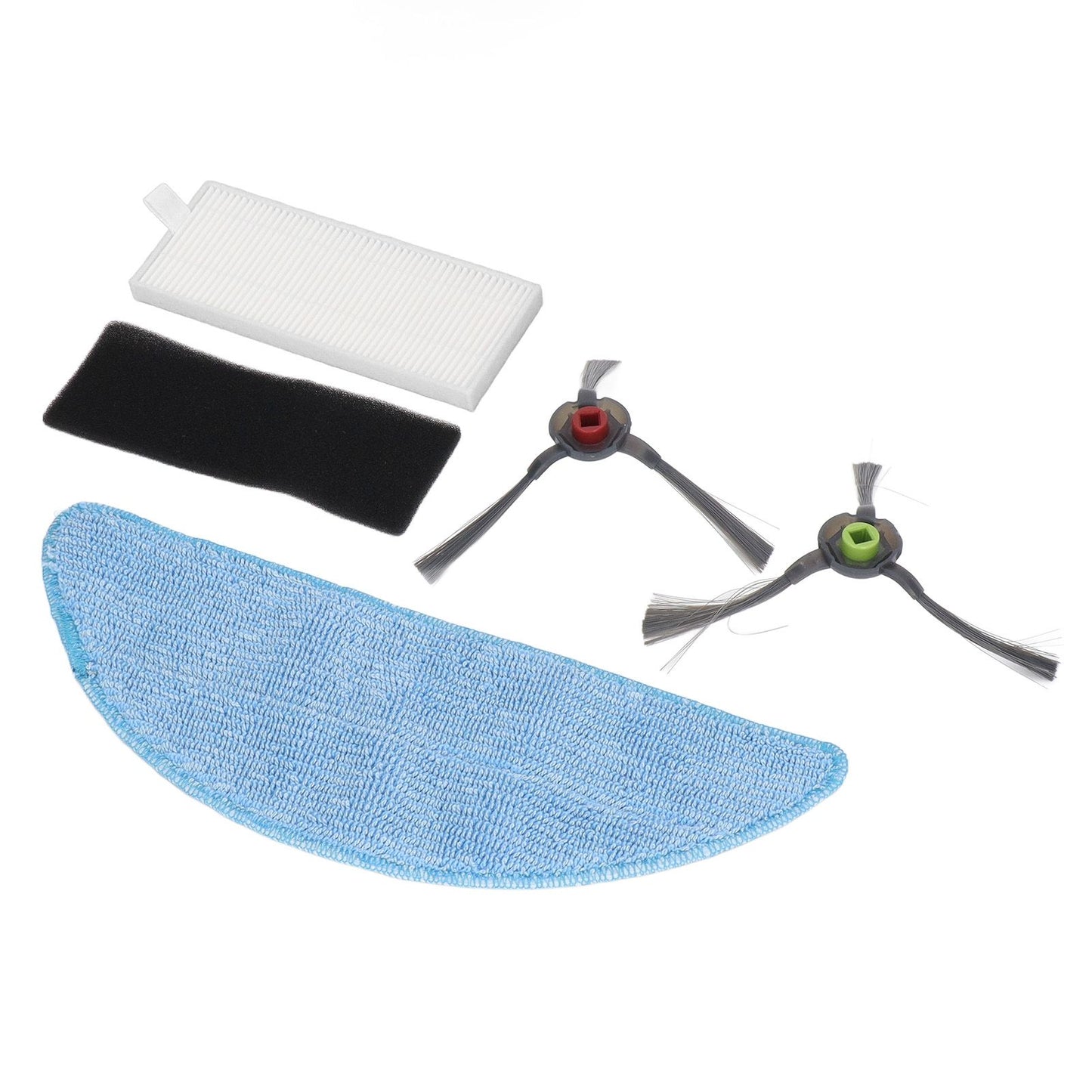 Robot Cleaner Rag Filter Set Replaceable Reusable Robot Cleaner Side Brush Set for Yeedi K600 K700 K680 V1294-YM3113220216911-0421