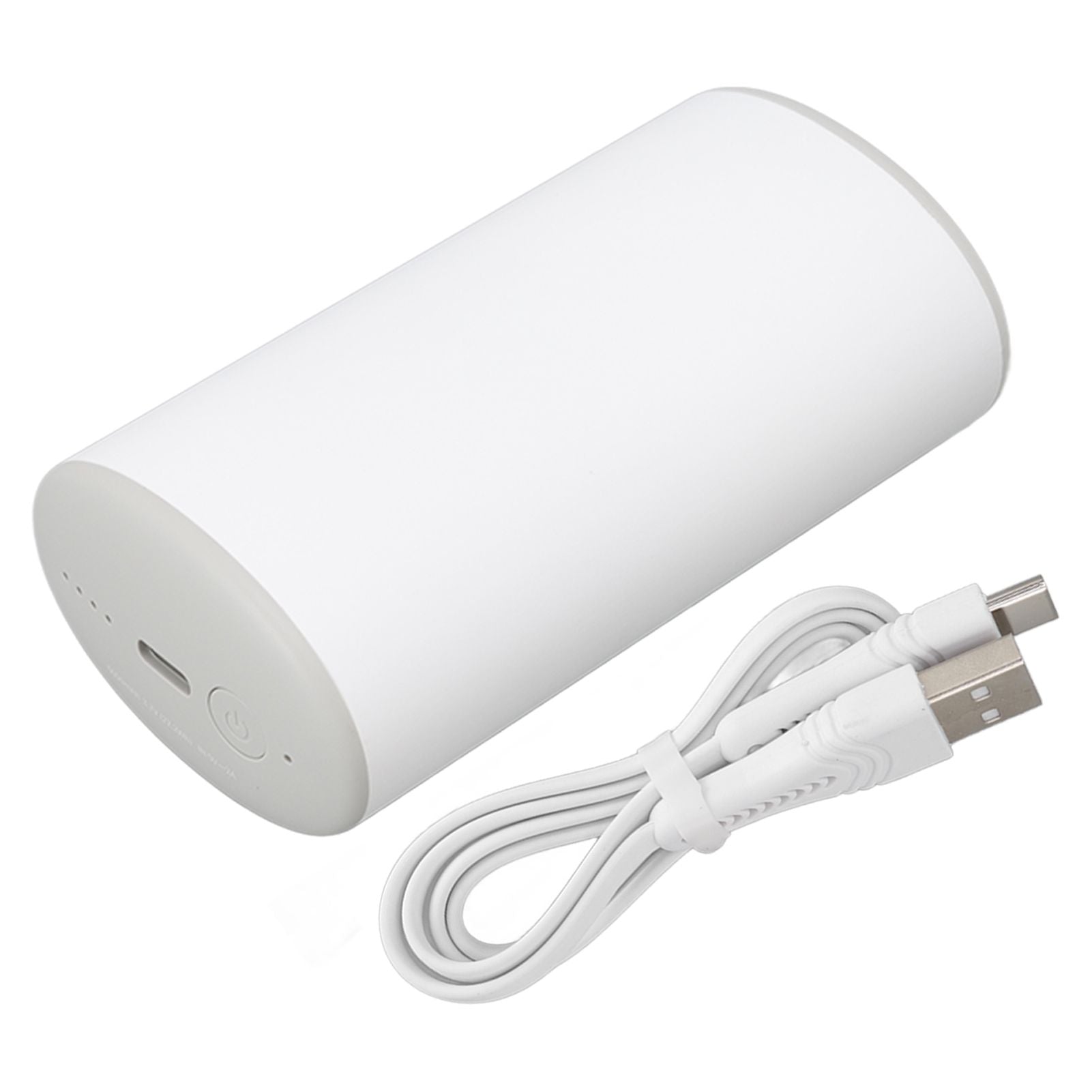 6000mAh Mini Hand Warmer Two Gears Double Protection USB Charging Pocket Heater for Winter Outdoor White V1294-YM3113220218111-0421