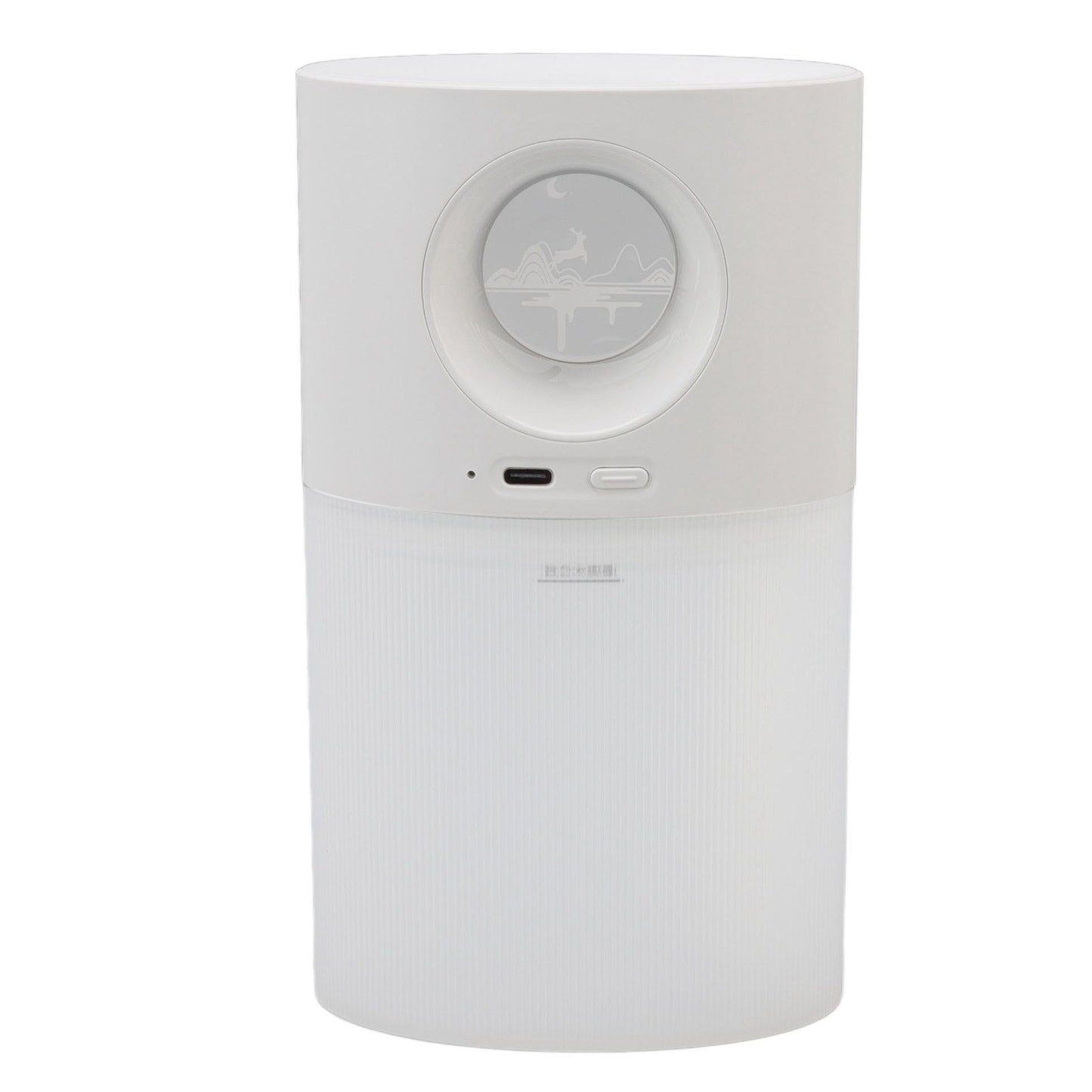 Mini Humidifier Quiet USB Rechargeable Fine Mist Portable Desktop Humidifier with Night Light for Home Office V1294-YM3113220219511-0421